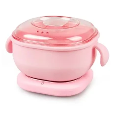 Воскоплав SS-001A із силіконовою змінною чашею, 400 мл (Рожевий)