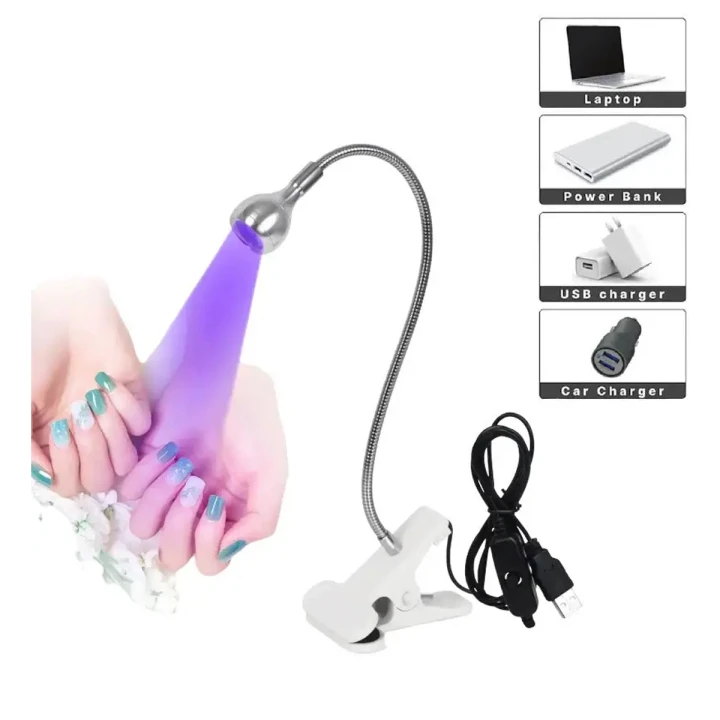 Лампа UV для маникюра с USB-входом (Черная)