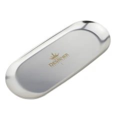 Лоток металевий (30 х 12,4 см)  для інструментів та декору Дизайнер