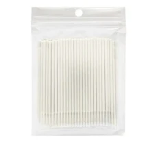 Мікробраши одноразові (аплікатори) у zip-пакеті, 100 шт (Білий)