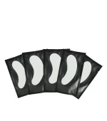 Патчи гидрогелевые для наращивания ресниц, 1 шт (Черные)