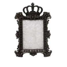 Палитра под краски "Корона" (10,4х6,8см) + подставка под кисти (Бронза)