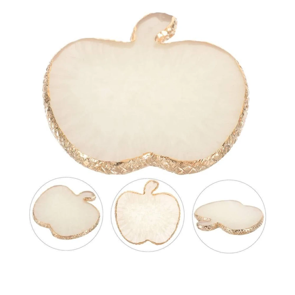 Палитра под краски "Яблоко" для смешивания красок, молочная