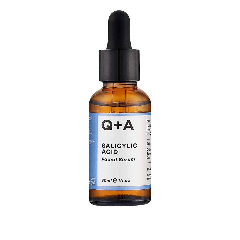 Сироватка для обличчя з саліциловою кислотою Q+A Salicylic Acid facial serum 30 мл