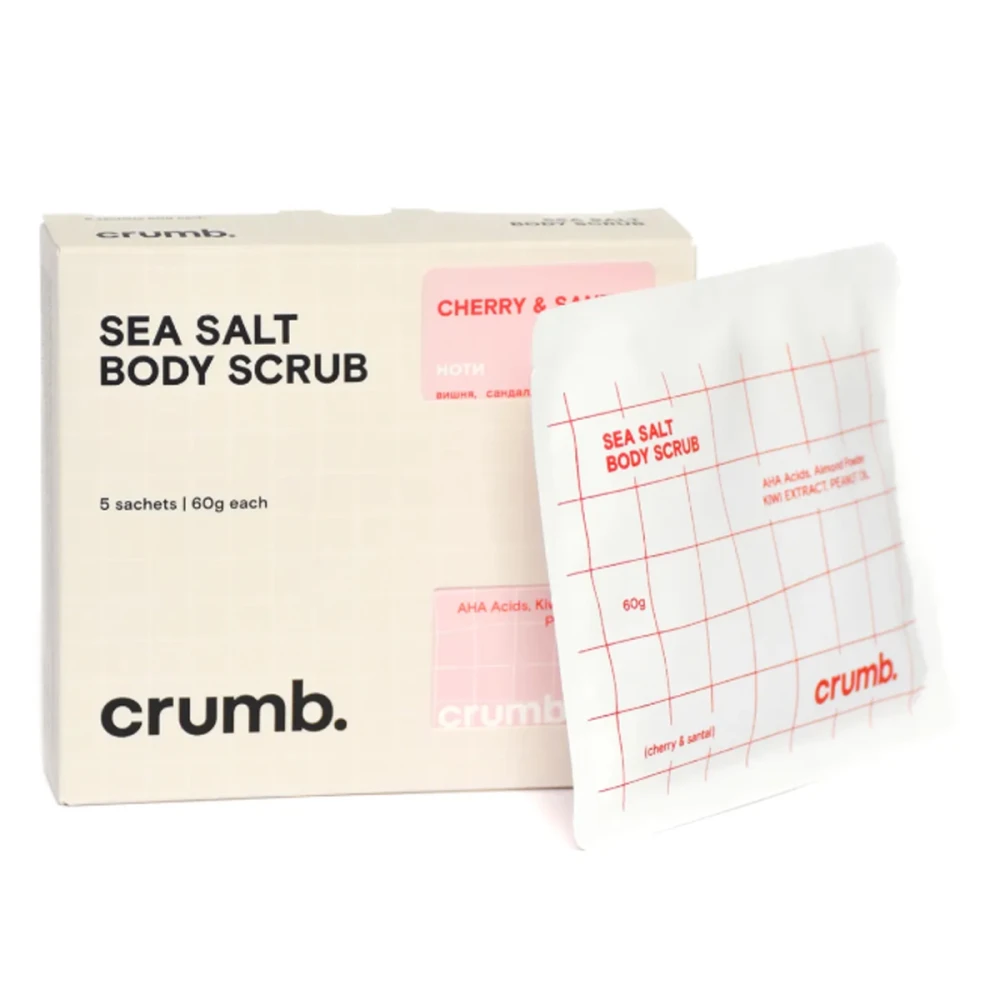 Набор скраб-соль Crumb (саше) (Cherry Santal)