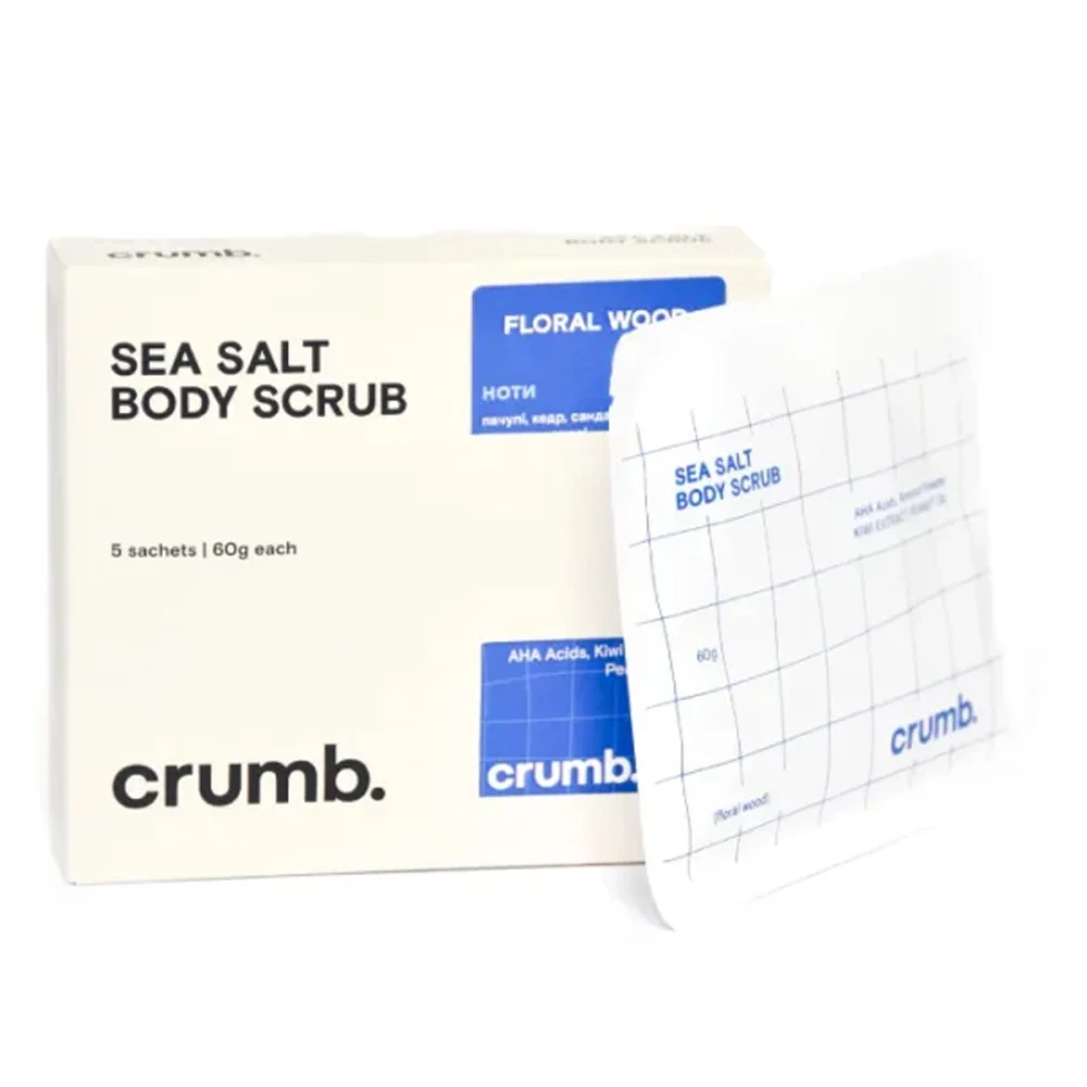 Набор скраб-соль Crumb (саше) (Floral Wood)