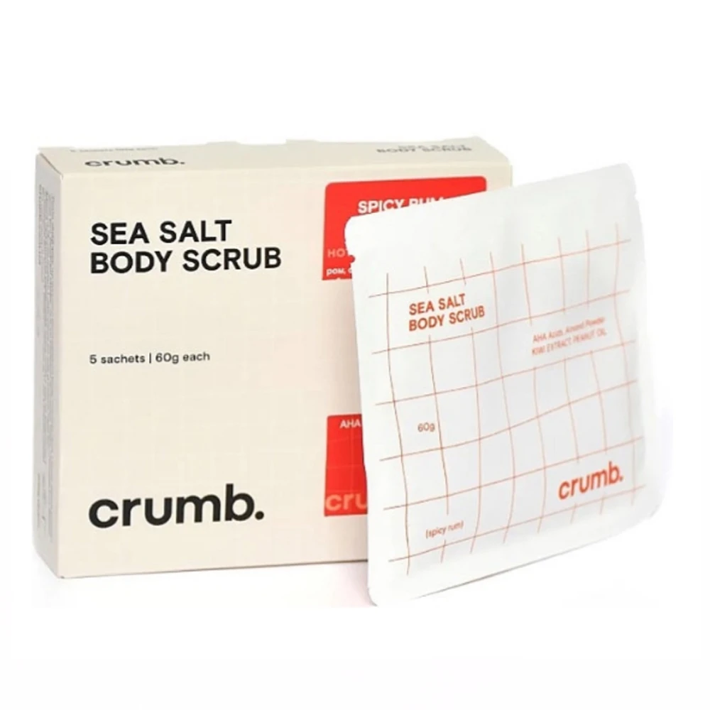 Набор скраб-соль Crumb (саше) (Spicy Rum)