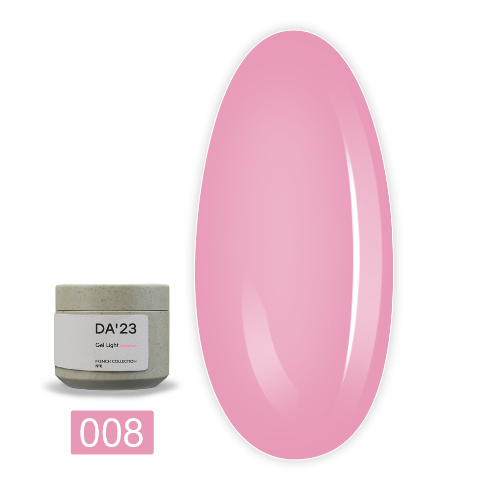 Гель Light DA_23 French collection, 30 мл (08)
