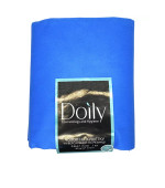 Чехол Doily на кушетку с резинкой 0,8*2,1 м, 80 г/м2, универсальный (1 ед./пач) (голубой)