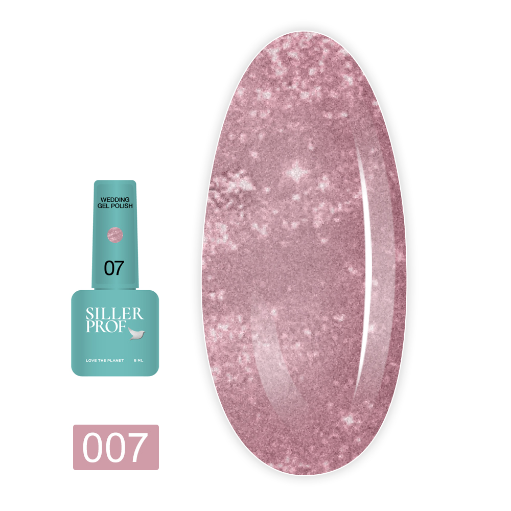 Гель лак Siller Wedding 8 мл (007)