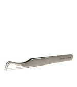 Пинцет Изогнутый Волна (матовый сатин)