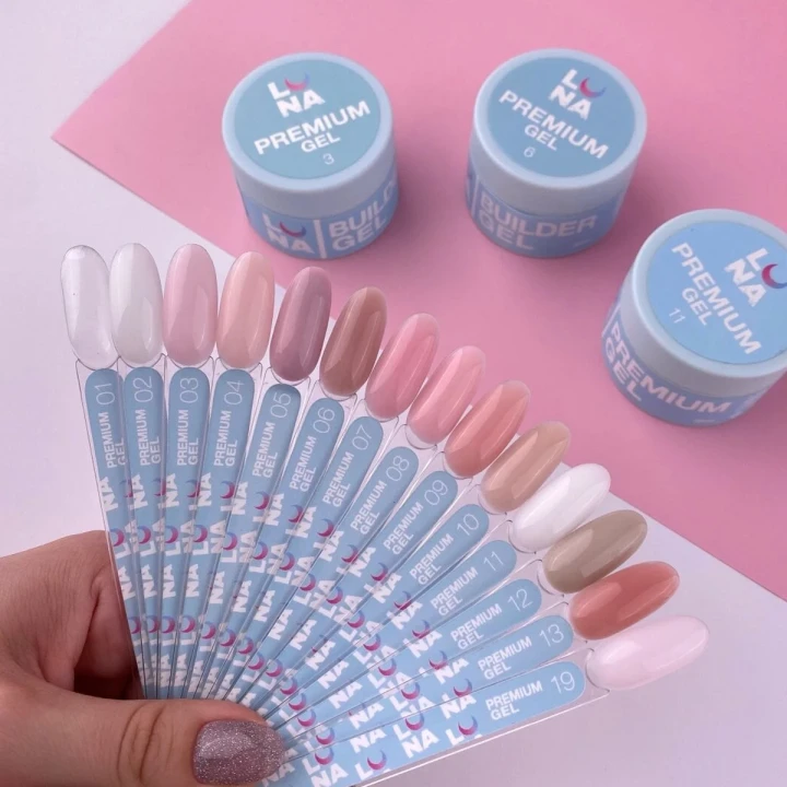 Гель для наращивания Premium Gel 50 мл (07)