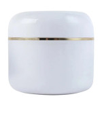 Баночка біла подвійні стінки 100 мл