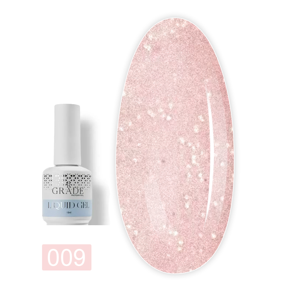 Гель Grade liquid gel shine (рідкий) 15 мл (09)
