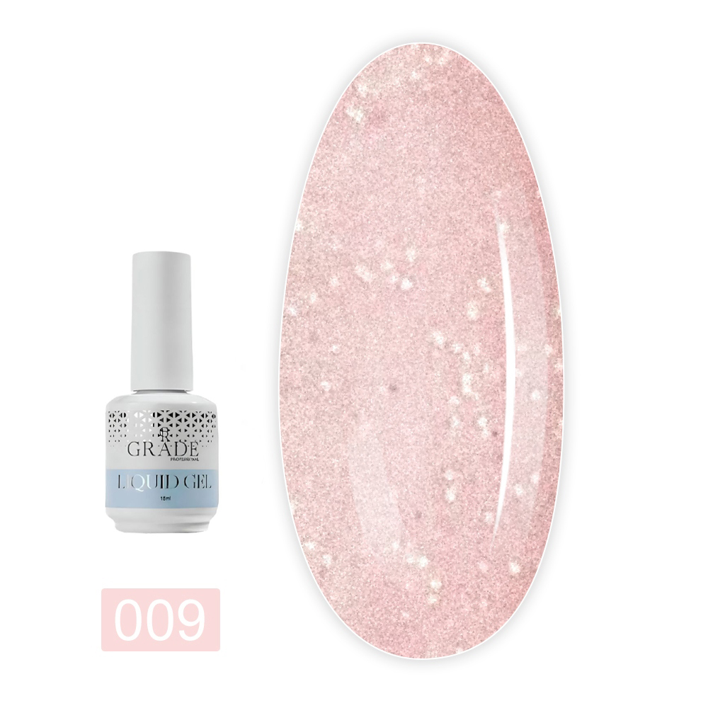 Гель Grade liquid gel shine рідкий 15 мл (09)