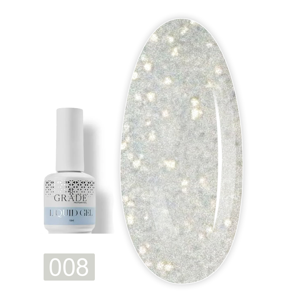 Гель Grade liquid gel shine (рідкий) 15 мл (08)