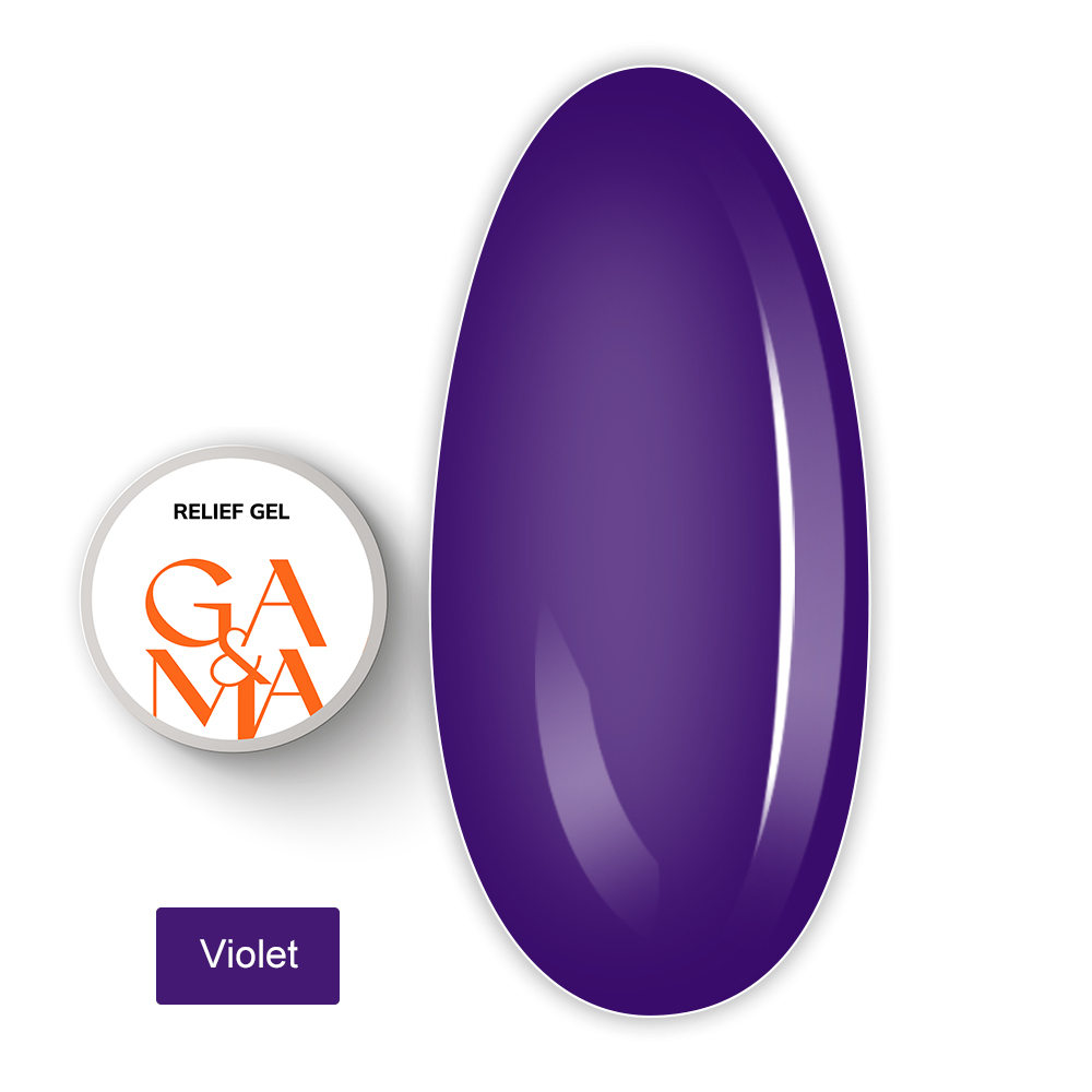 Гель Рельеф Relief Gel, 5 г (Фиолетовый)