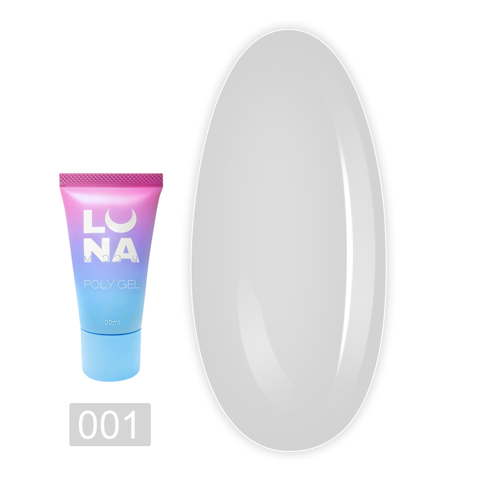 Полігель для нарощування Poly Gel 30 мл (001)