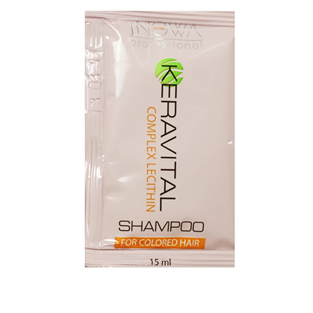 Шампунь для окрашенных волос jNOWA KERAVITAL 15 мл