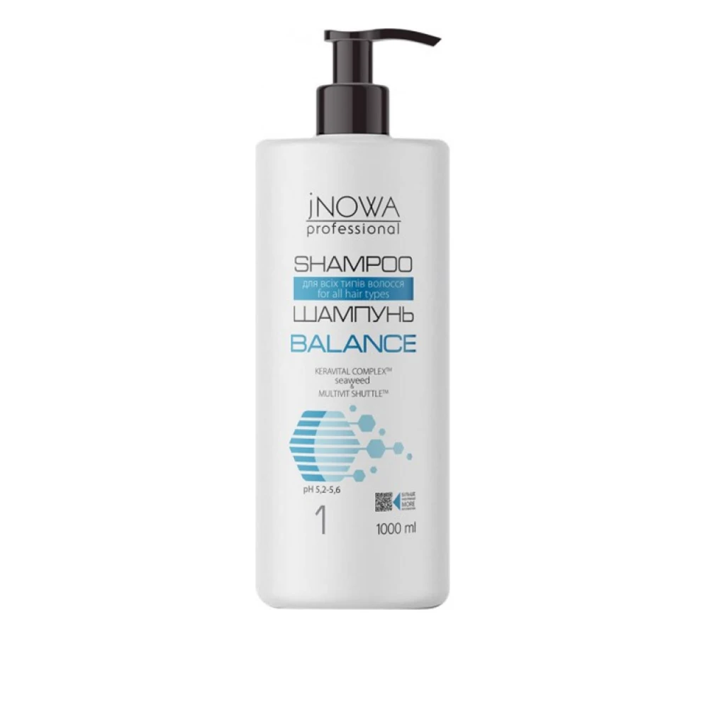 Шампунь jNOWA Balance, 1000 мл