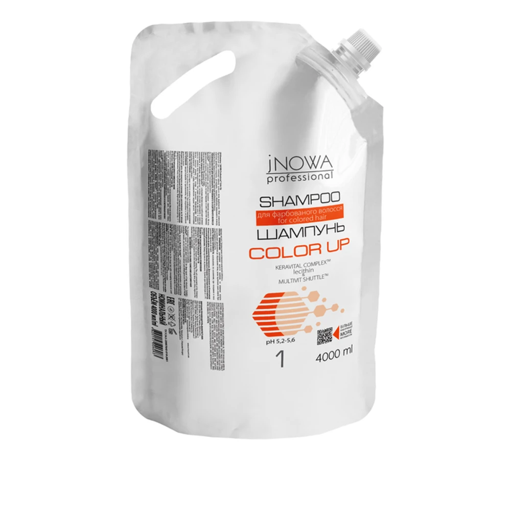 Шампунь jNOWA Color Up, 4000 мл (пакет)