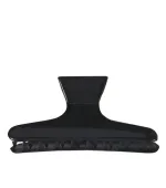 Зажим пластиковый для волос черный 12 шт.