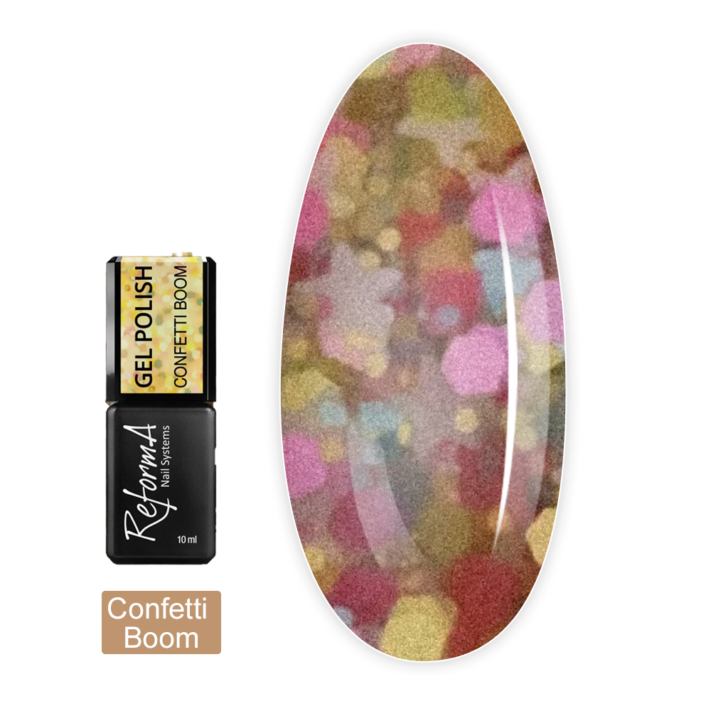 Гель-лак Reforma 10 мл (942934 Confetti Boom)