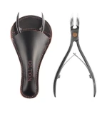 Кусачки нігтьові XXX Сокирка+чохол (шкіра)