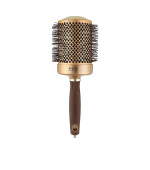 Брашинг EXPERT BLOWOUT SHINE Wavy Bristles Gold&Brown d.80