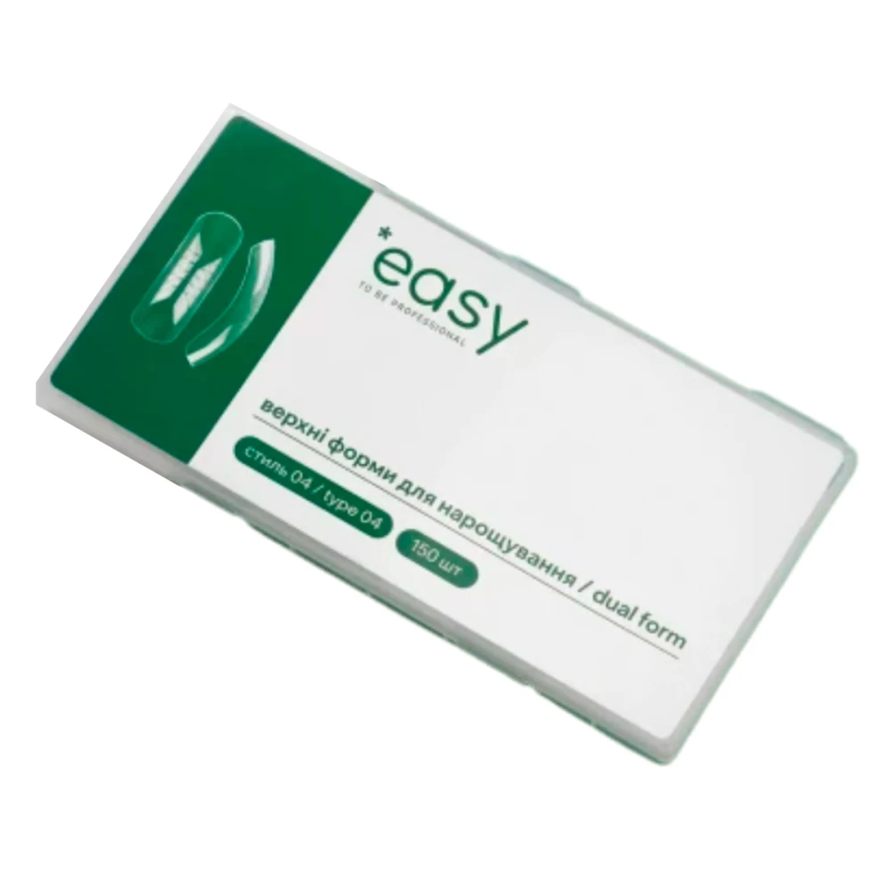 Форма верхняя для наращивания ногтей Easy (Стиль 4 "Easy to be professional" 130 шт.)