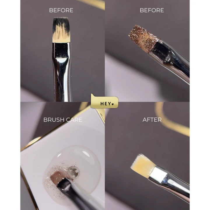 Средство для очистки и ухода за кисточками Brush Care Solution, 30 мл