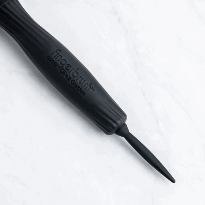 Щетка FINGERBRUSH Care Iconic Boar&Nylon Full (Black S)