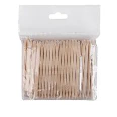 Апельсиновые палочки PRO для маникюра деревянные 75 мм (100 ед.)