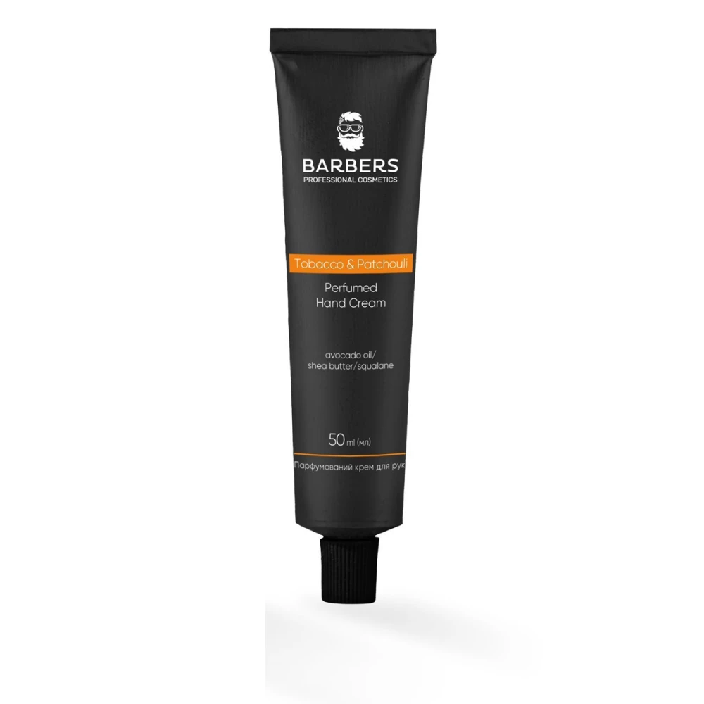 Крем для рук парфюмированный Barbers, 50 мл (Tobacco & Patchouli)