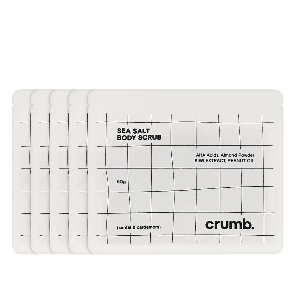 Скраб-соль Crumb (саше), 60 г (Santal & Cardamom)