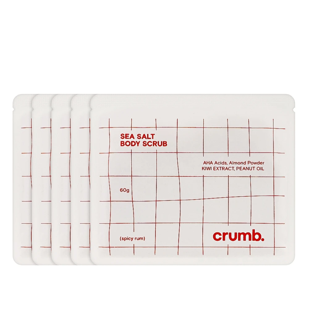Скраб-соль Crumb (саше), 60 г (Spicy Rum)