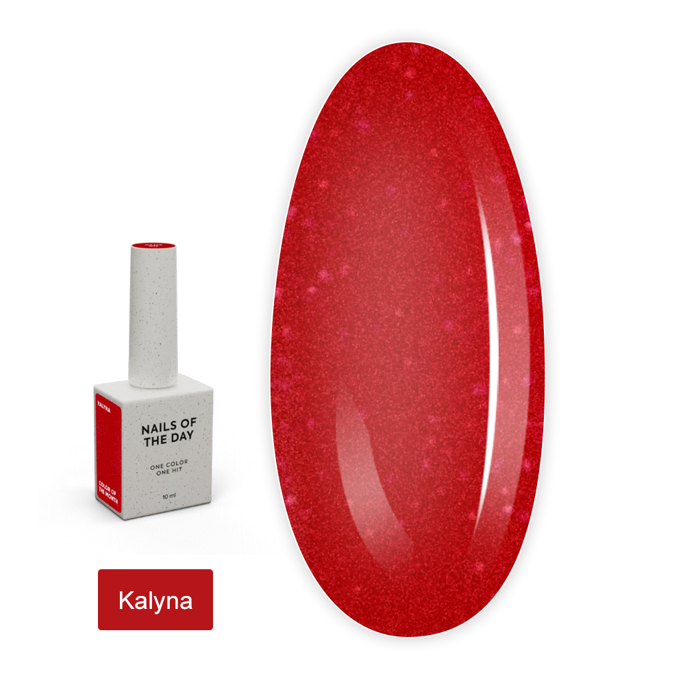 Гель-лак NailSofTheDay Color of the month  August 2025 Kalyna, 10 мл