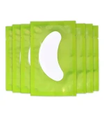 Патчі гідрогелеві для нарощування вій, 50 шт (Зелені)