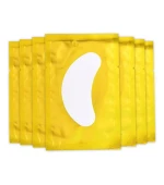 Патчі гідрогелеві для нарощування вій, 50 шт (Золото)