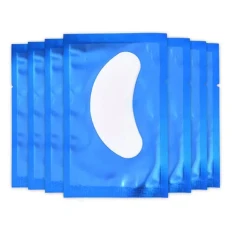 Патчі гідрогелеві для нарощування вій, 50 шт (Сині)