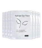 Патчи гидрогелевые для наращивания ресниц, 50 шт (Серебро)