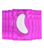 Патчі гідрогелеві для нарощування вій, 50 шт (Фуксія)