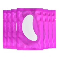 Патчі гідрогелеві для нарощування вій, 50 шт (Фуксія)