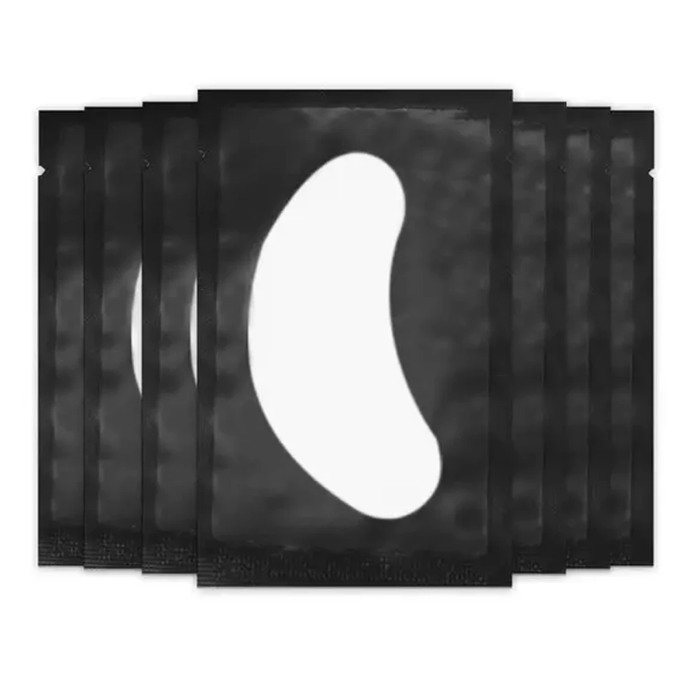 Патчи гидрогелевые для наращивания ресниц, 50 шт (Черные)