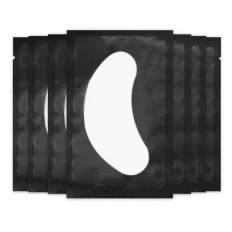 Патчі гідрогелеві для нарощування вій, 50 шт (чорні)