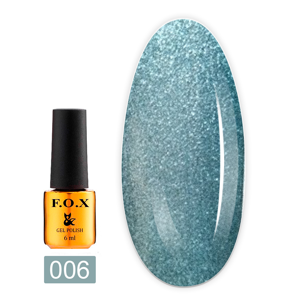 Гель лак FOX Platinum 6 мл (006)
