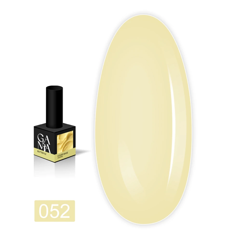 База Cover base Colored, 15 мл (052 Вершкове масло)