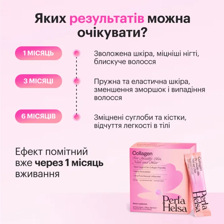 Добавка дієтична Perla Helsa Collagen Marine №15 UA
