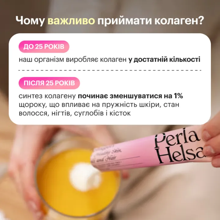 Добавка дієтична Perla Helsa Collagen Marine №15 UA