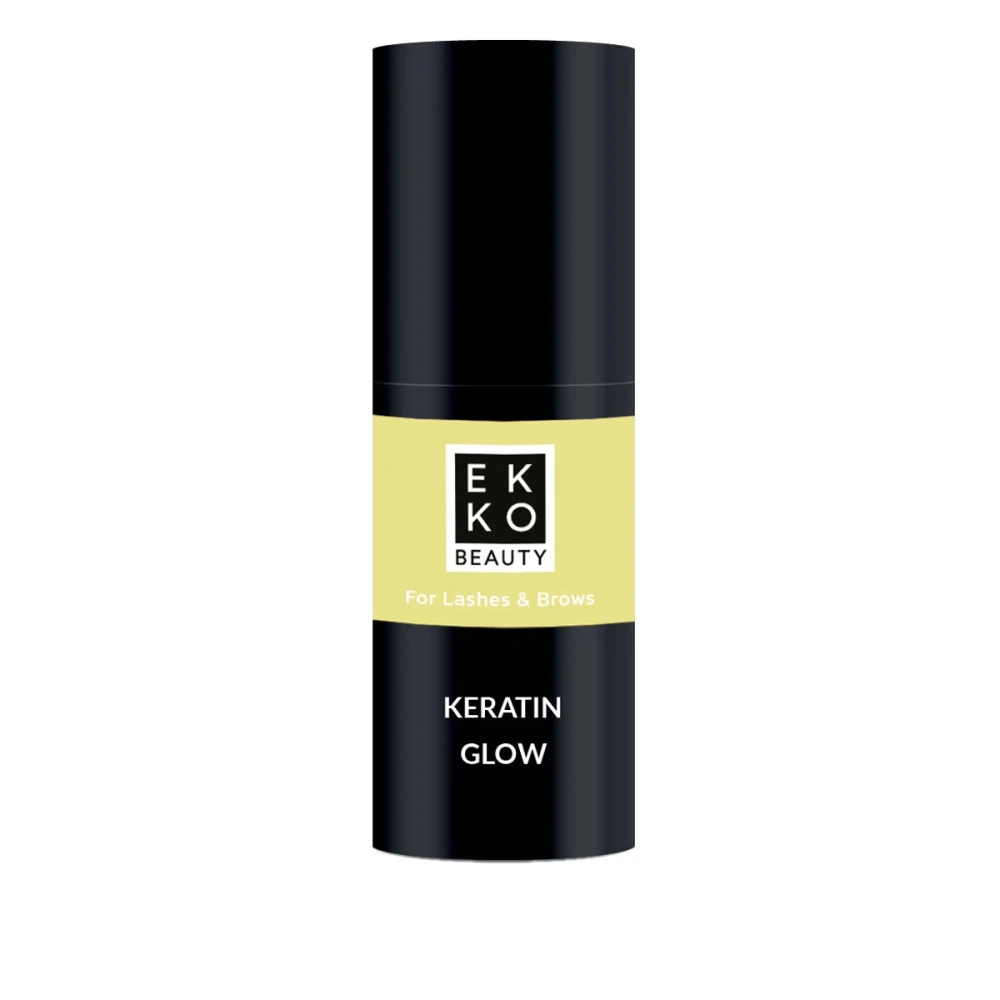 Уходящее средство для ресниц и бровей Keratin Glow